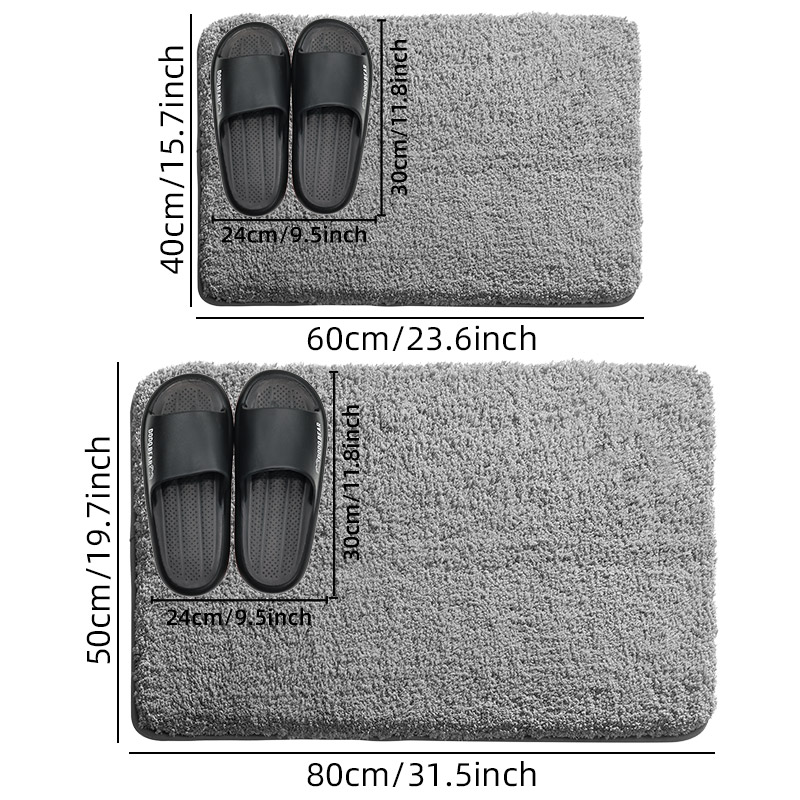 Soft Comfortable Thick Plush F - đánh giá và giá Zara Home Bathroom Mat