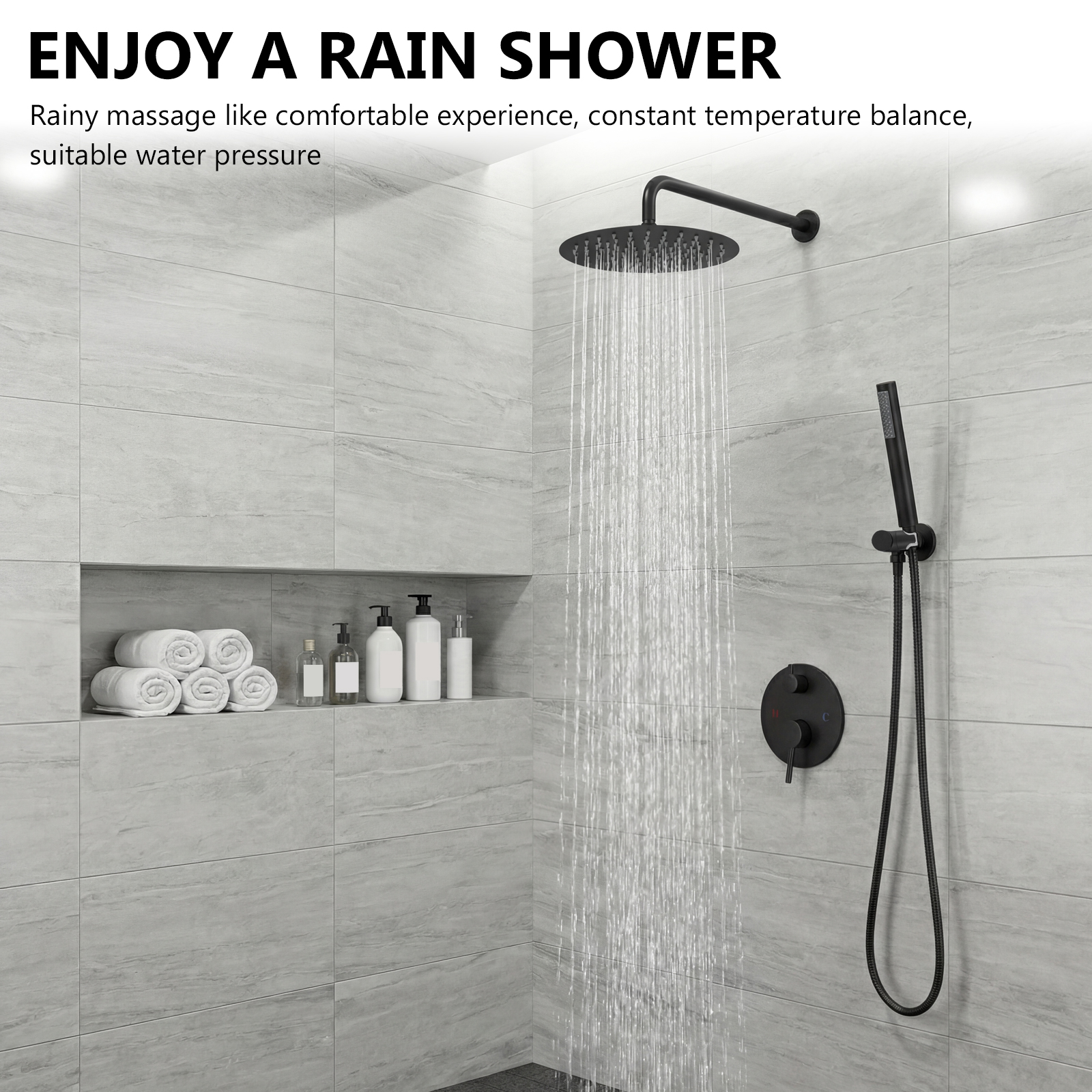 Ceiling Rainfall Shower Head S - đánh giá và giá Home For Bathroom