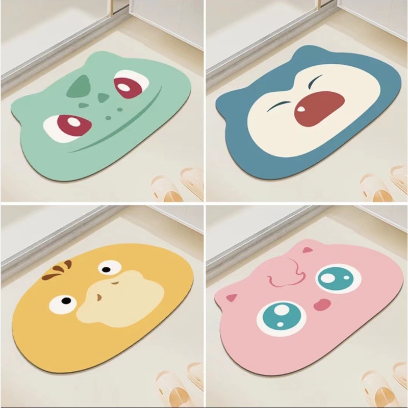 VIKAMA Alien Cartoon Diatom Mu - đánh giá và giá Zara Home Bathroom Mat
