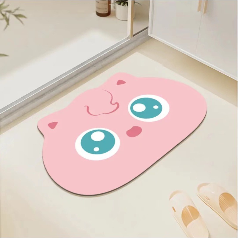 VIKAMA Alien Cartoon Diatom Mu - đánh giá và giá Zara Home Bathroom Mat