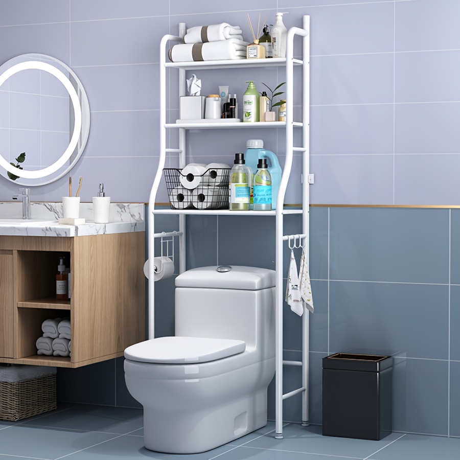 usOver-The-Toilet Storage Rack - đánh giá và giá Home Bathroom Design