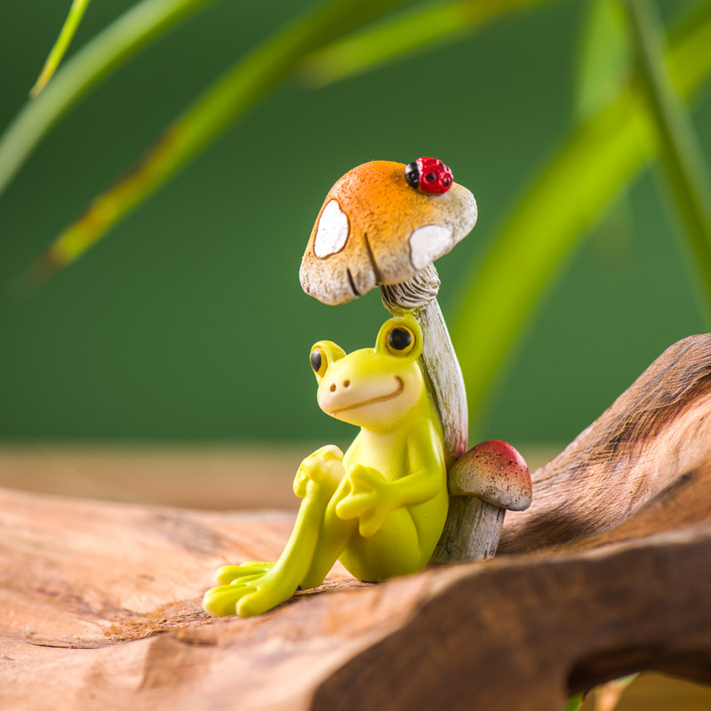 Resin Funny Frog Figurines For - đánh giá và giá Jet Home Bathroom
