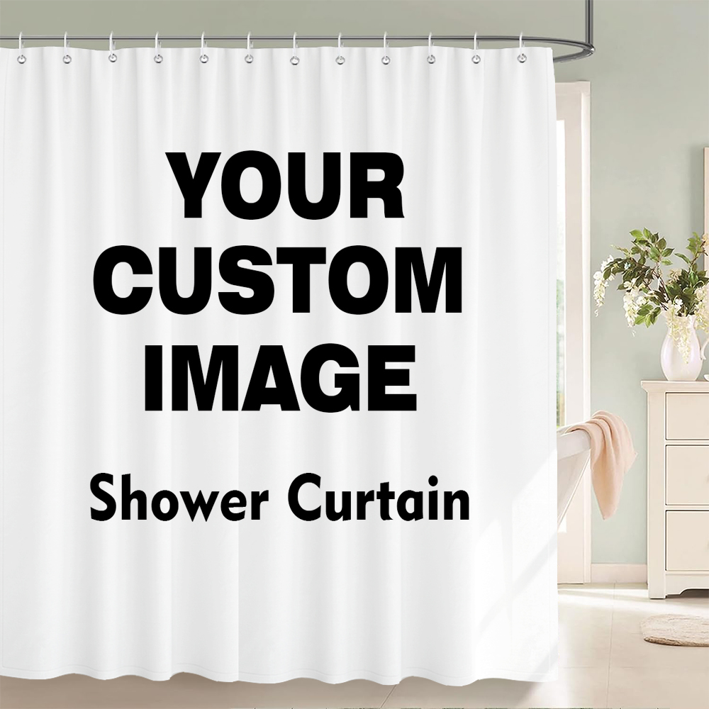 Custom Shower Curtain Bathroom - đánh giá và giá Shower Curtain Liner