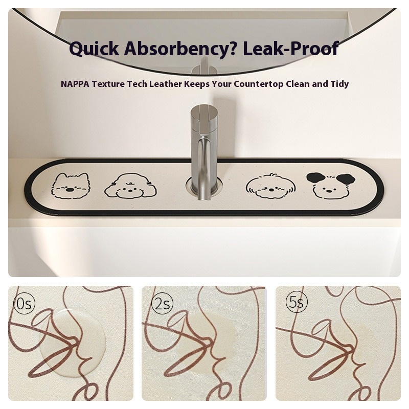 Kitchen Faucet Draining Mat, B - đánh giá và giá Zara Home Bathroom Mat